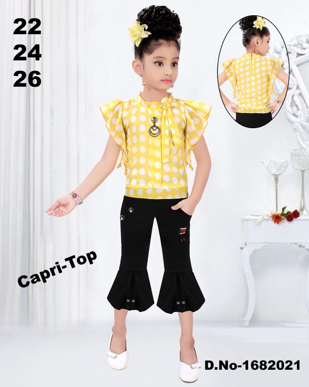 "Trendy western dress for girls with stylish design"